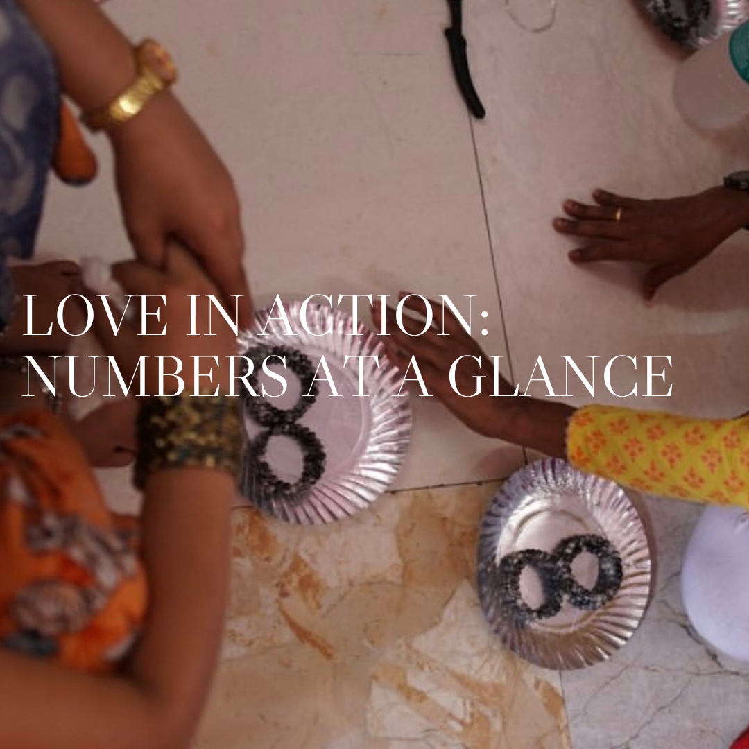Love in Action: Numbers at a Glance