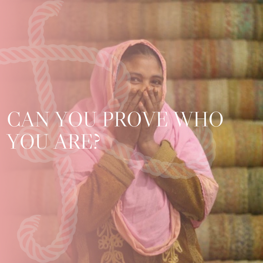 Can you prove who you are?
