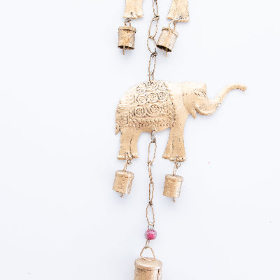 Hanging Tiered Elephant Chime