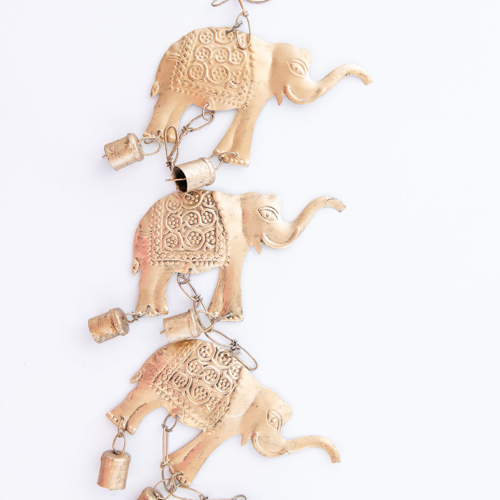 Hanging Tiered Elephant Chime