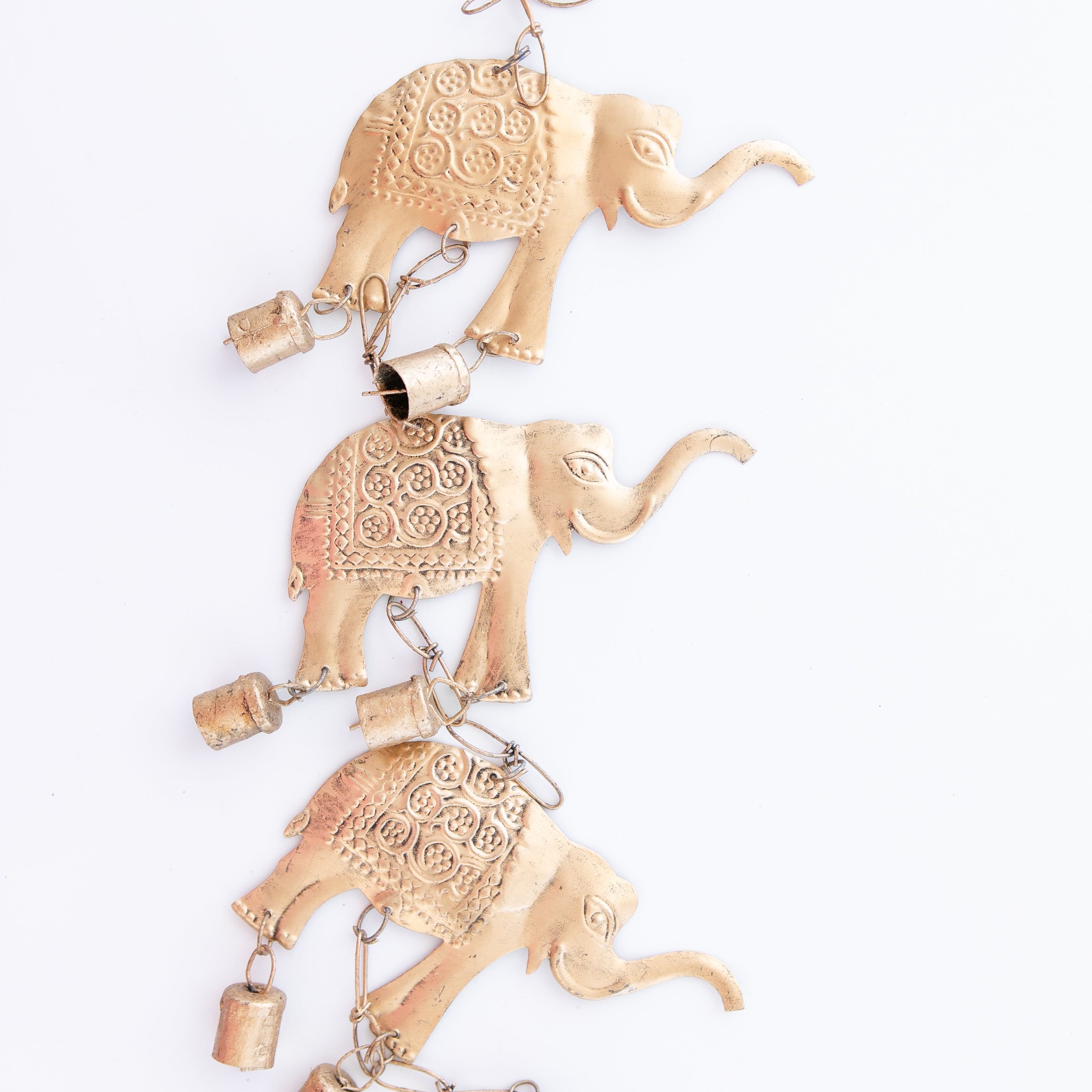 Hanging Tiered Elephant Chime