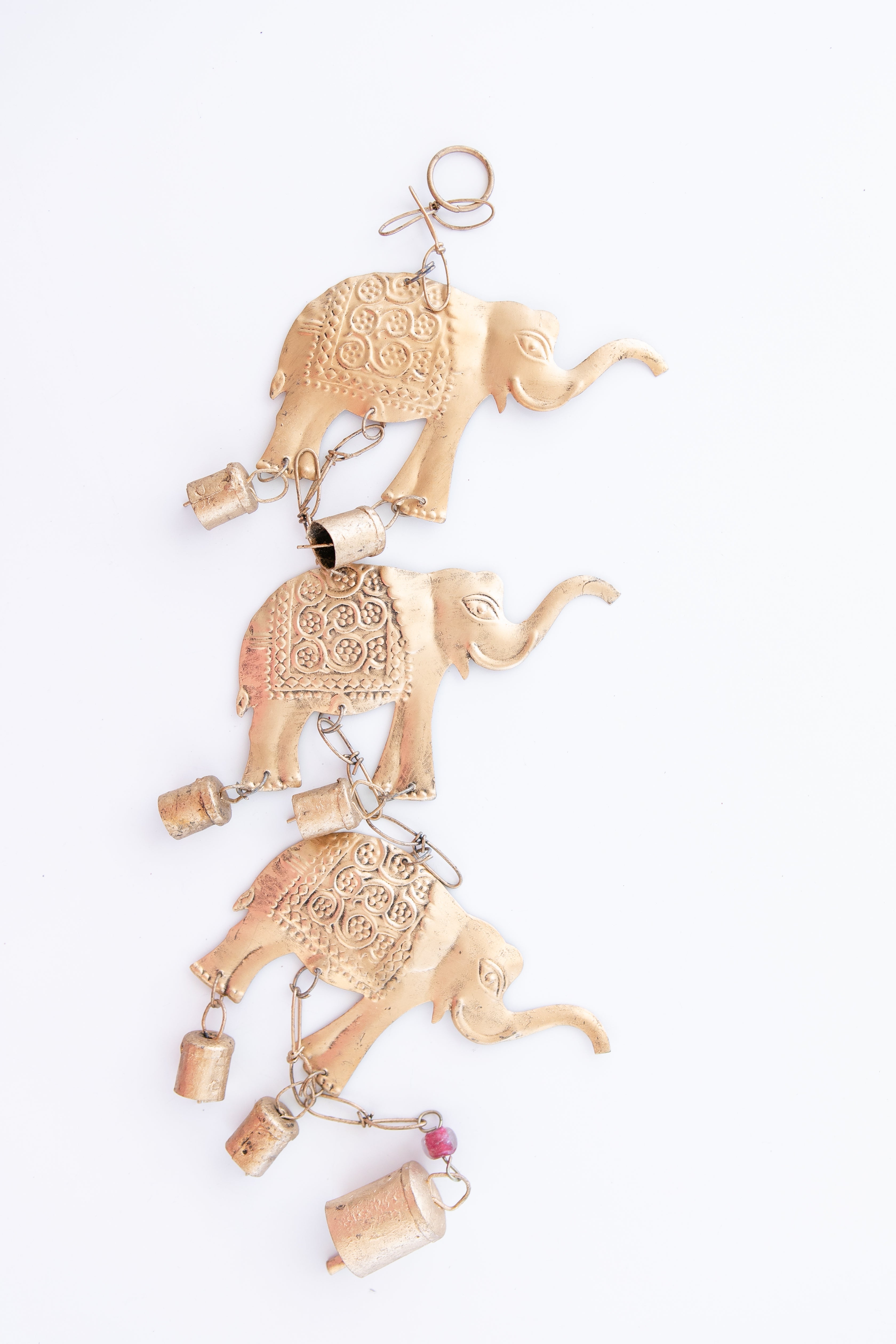 Hanging Tiered Elephant Chime