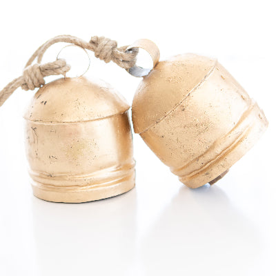 Large Double Rim Tula Christmas Bell