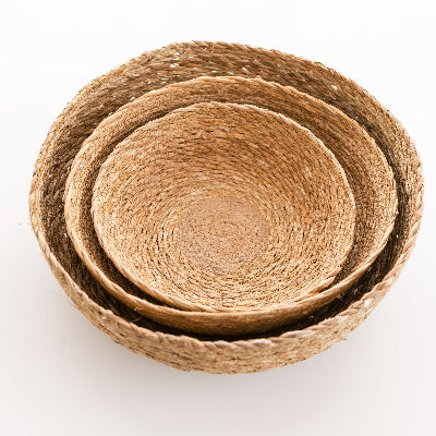 Catchall Woven Basket Bowl Medium