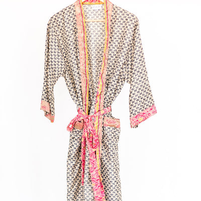 Silk Sari Kimono Full Length