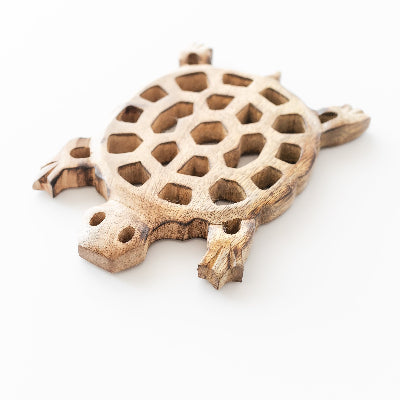 Mango Wood Turtle Trivet