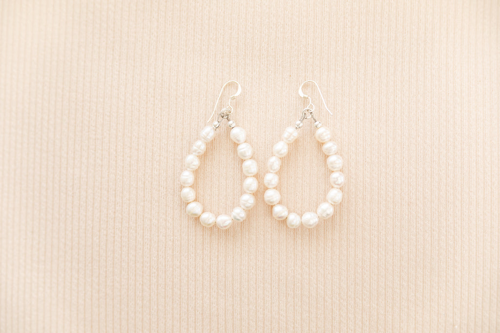 Froth of Pearls Earrings