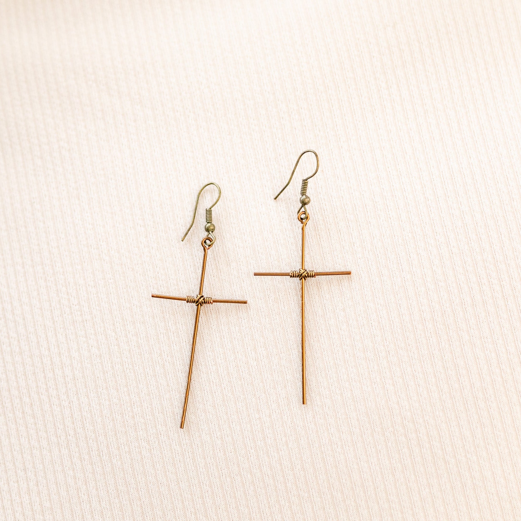 Glimpse of Heaven Earring-Copper