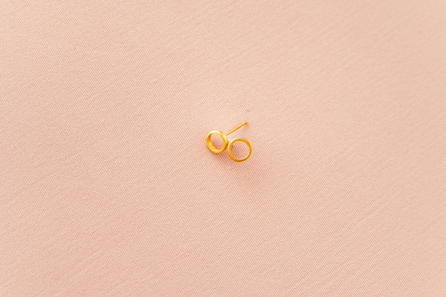 Circle of Life Stud Earring