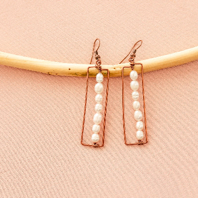 Infinite Grace Earrings-Copper