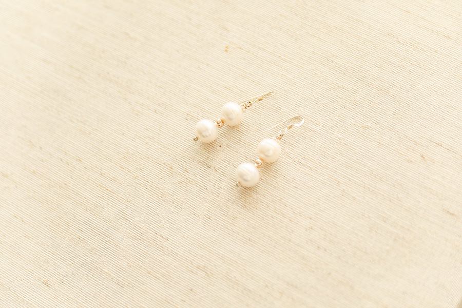 Flourish Pearl Earrings