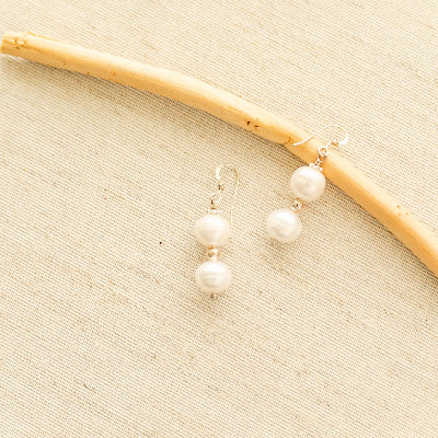 Flourish Pearl Earrings