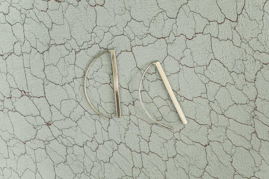 Linear Drop Earrings