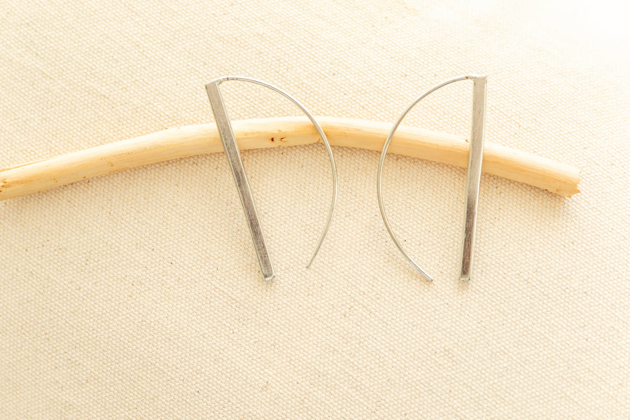 Linear Drop Earrings