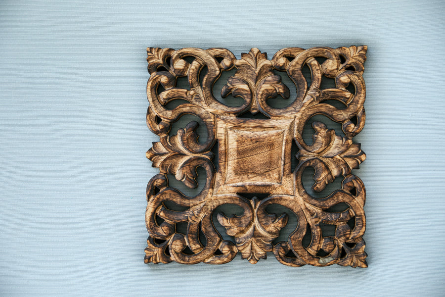 Natural Ornate Trivet