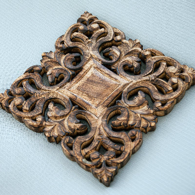 Natural Ornate Trivet