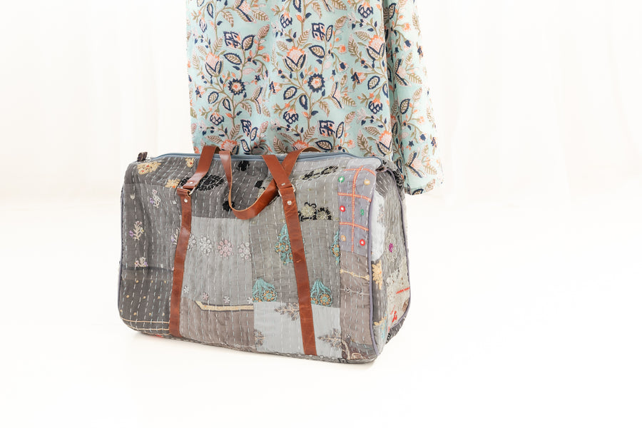 Sky Patchwork Duffle