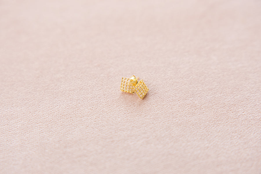 Twists of Charm Woven Studs