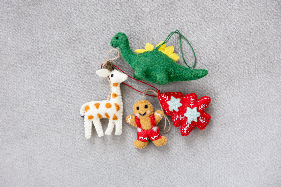 Felt Christmas Tree- Red