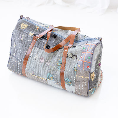 Sky Patchwork Duffle