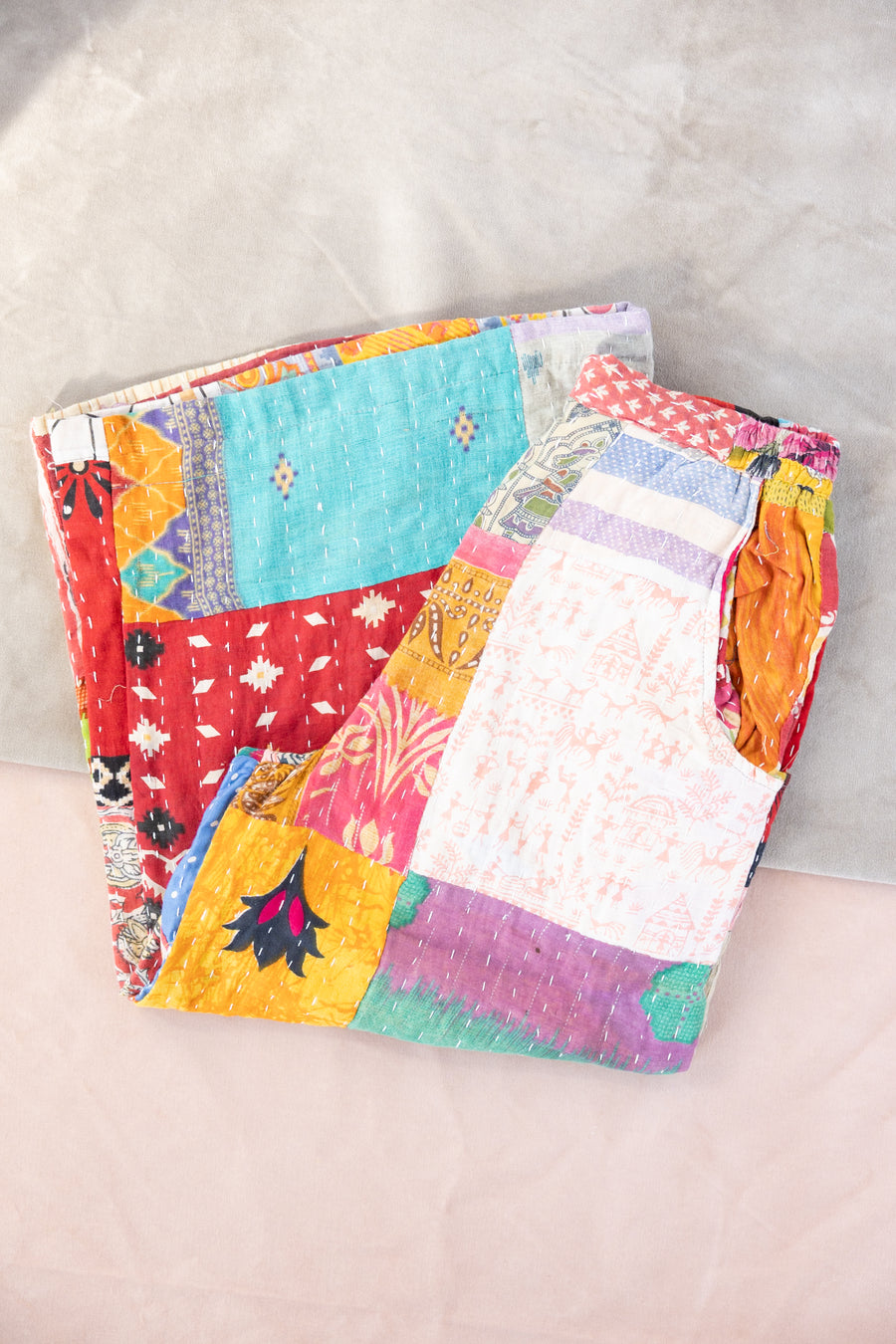 Kantha Sunrise Patchwork Pant