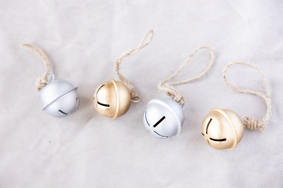 Timeless Holiday Sleigh Bell - Silver