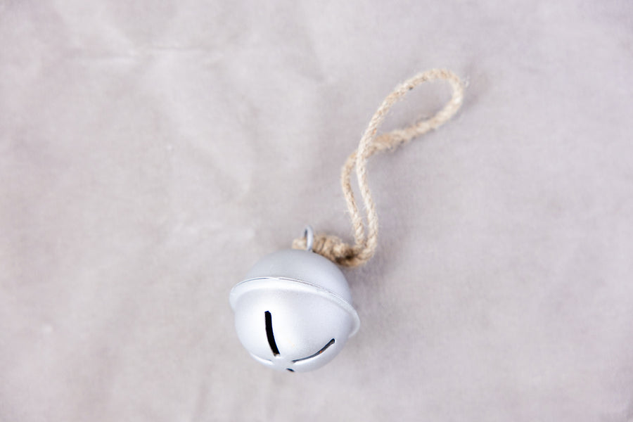 Timeless Holiday Sleigh Bell - Silver