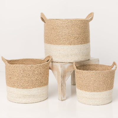 Sandy Shore Nesting Basket Medium