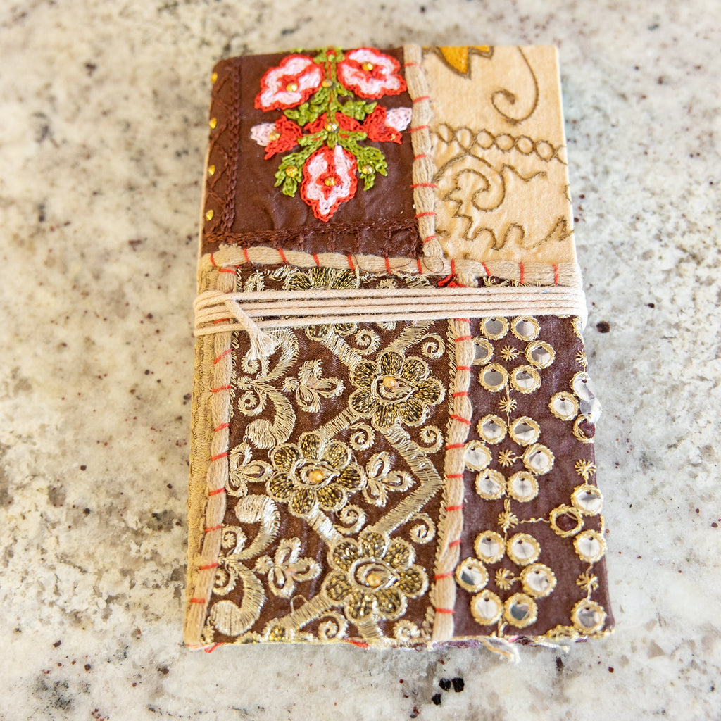 Heirloom Harmony Patchwork Journal- Beige
