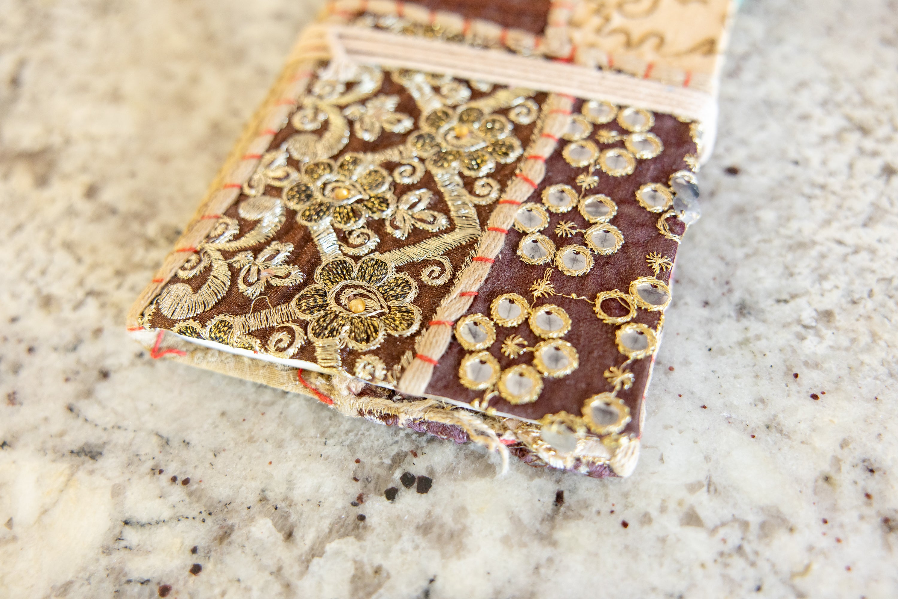 Heirloom Harmony Patchwork Journal- Beige