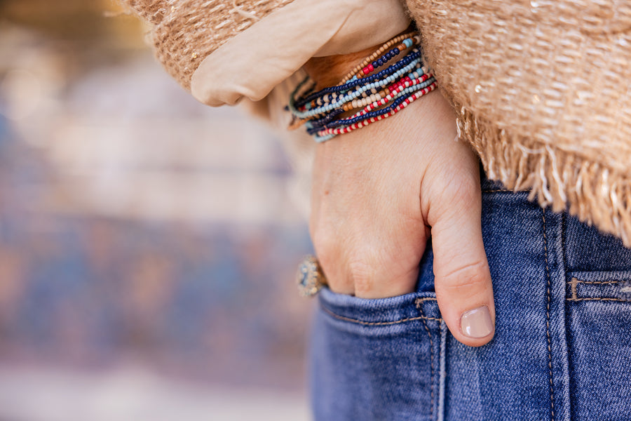Sunset Glow Bracelet Set