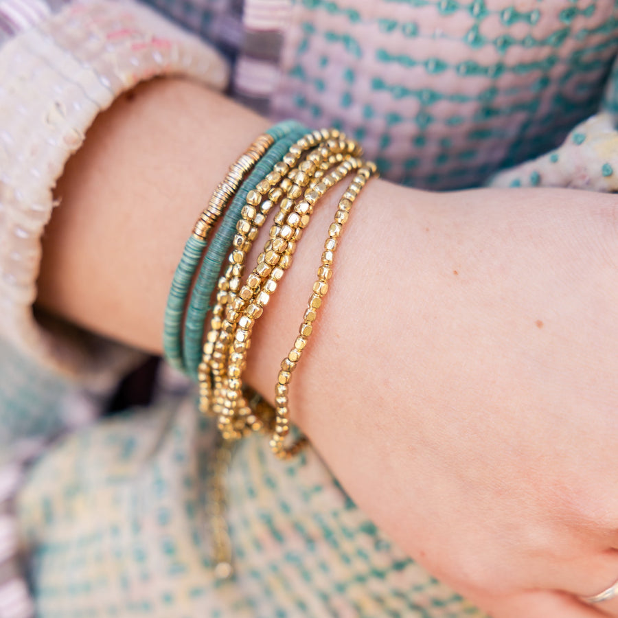 Sunbeam Bead Bracelet Set