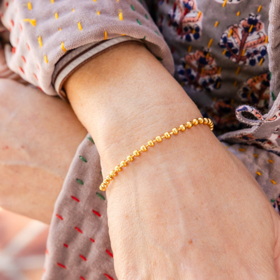 Golden Drift Bracelet