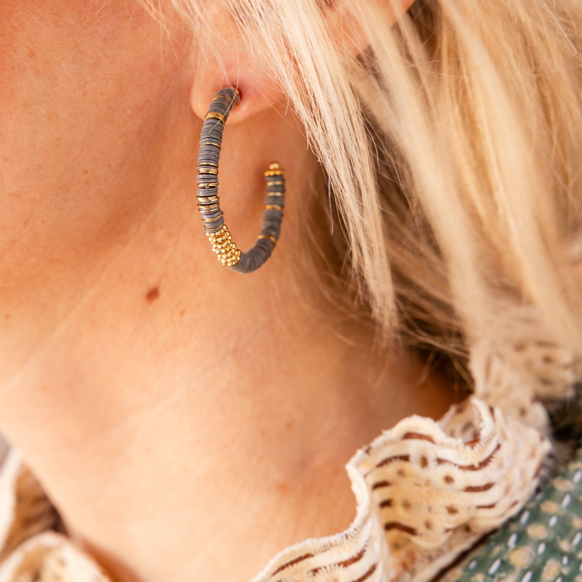 Moonlit Halo Hoops