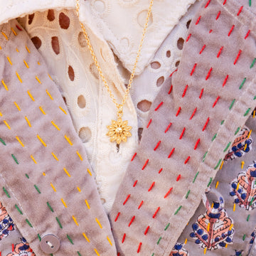 Golden Bloom Necklace