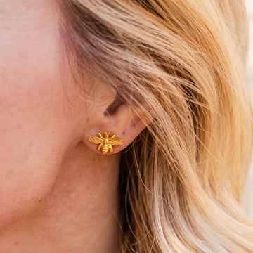 Honeybee Flash Earrings