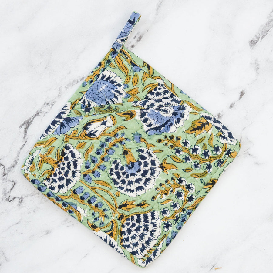 Minted Motif Pot Holder