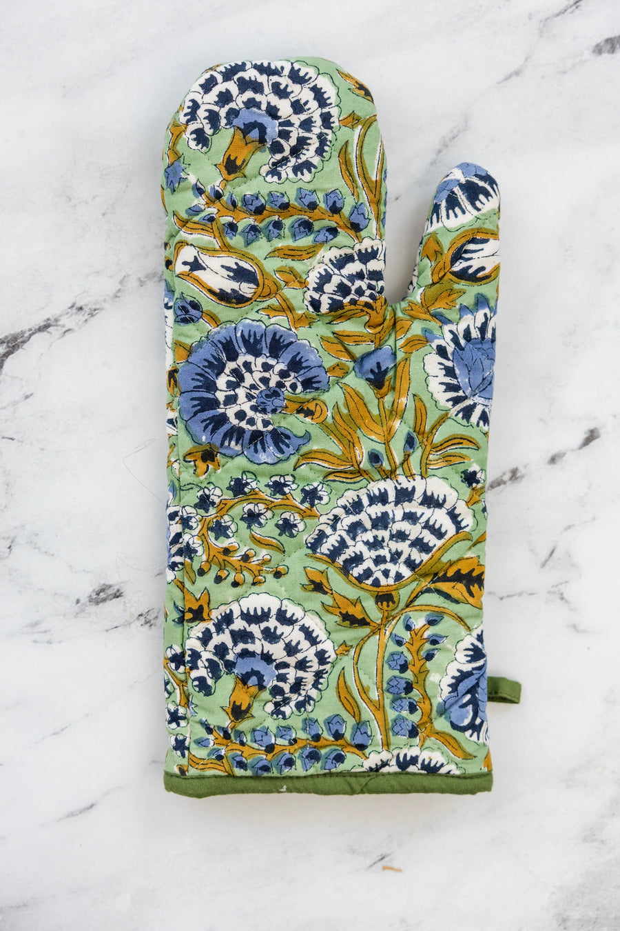 Minted Motif Oven Mitt