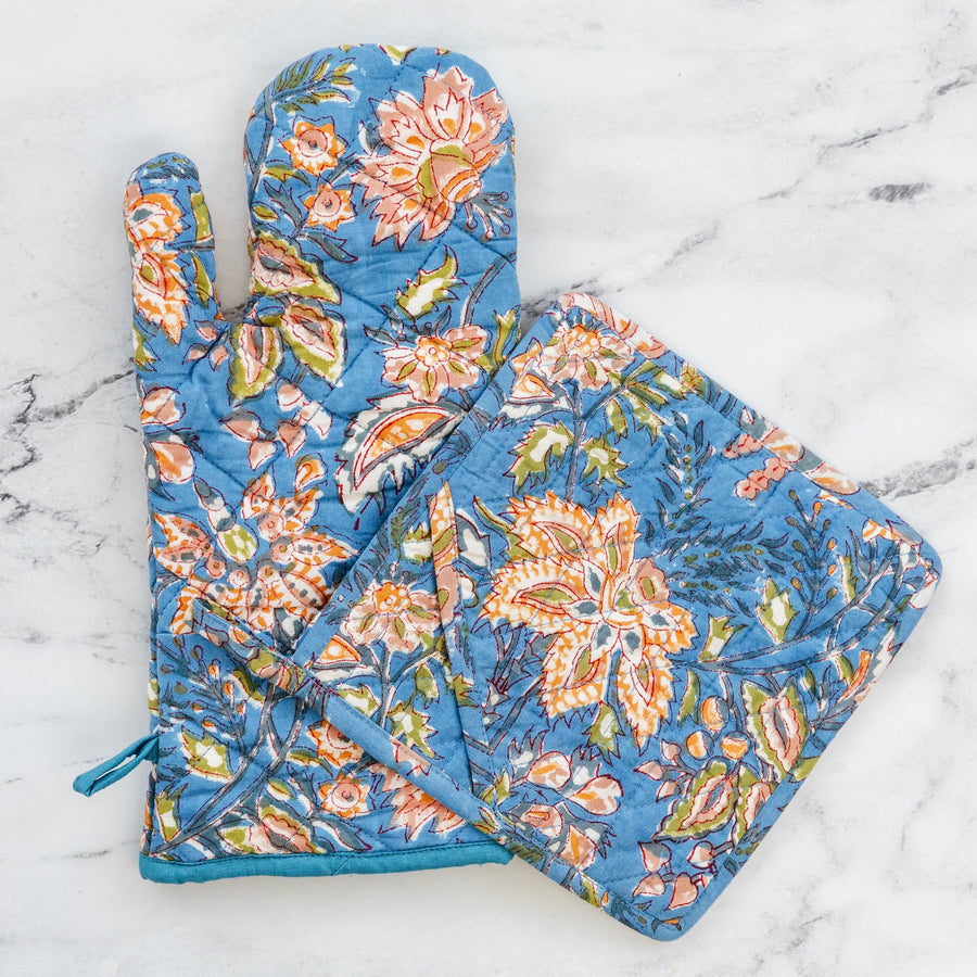 Tuscan Bloom Pot Holder