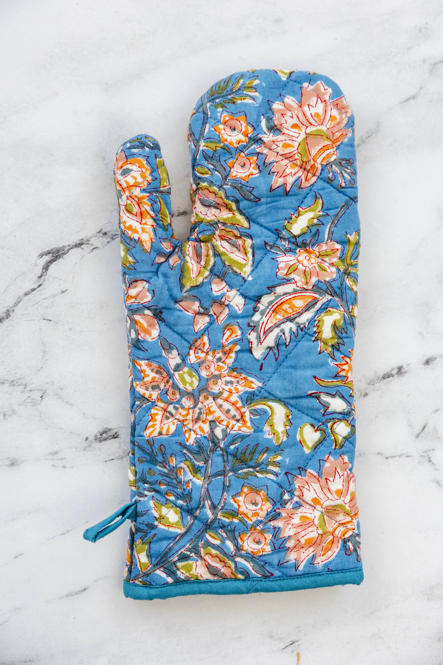 Tuscan Bloom Oven Mitt