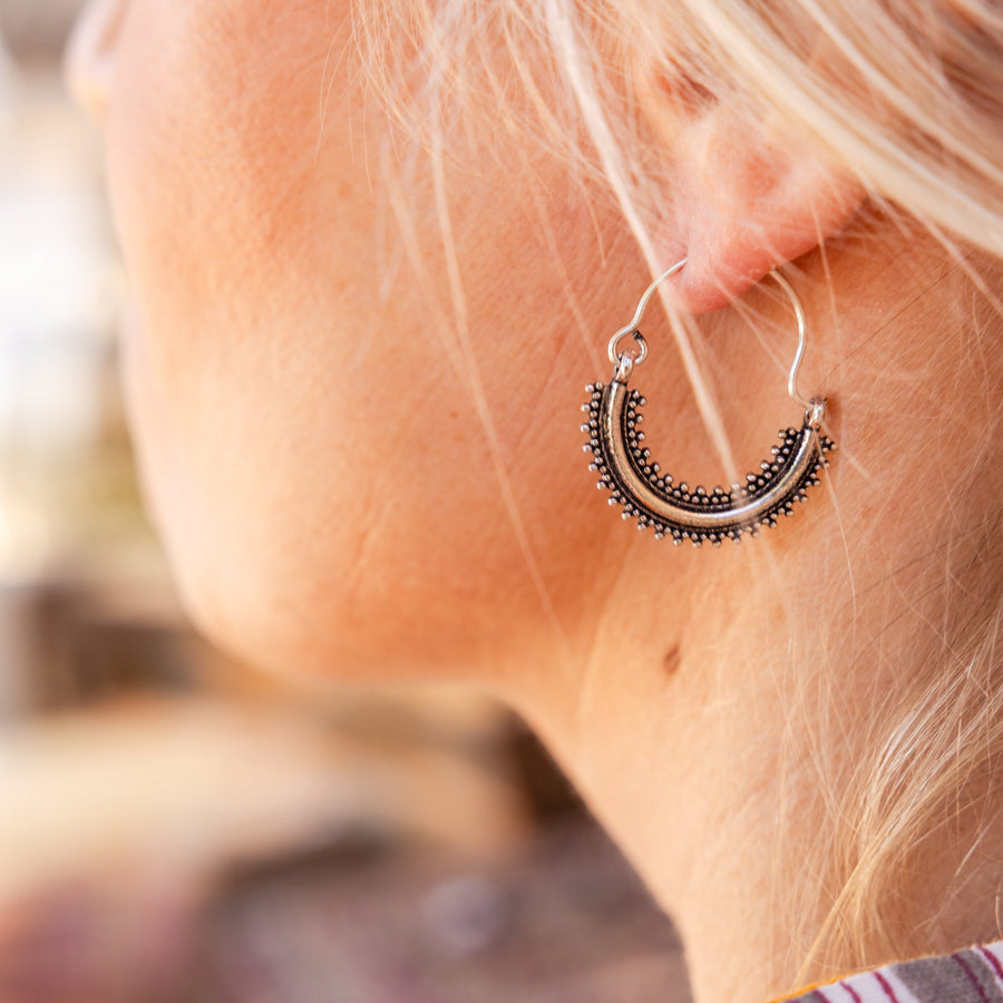 Silver Dusk Earrings