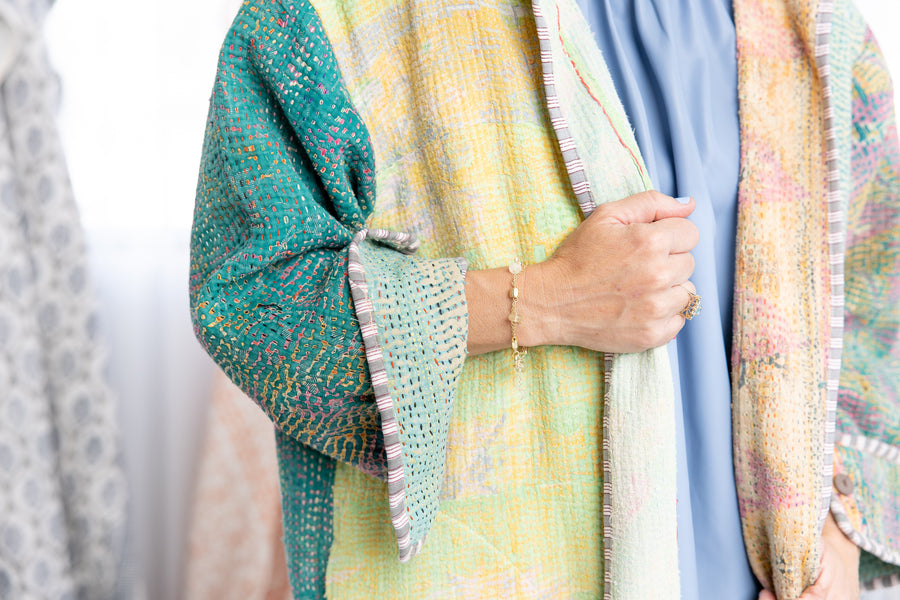 Willow Kantha Coat