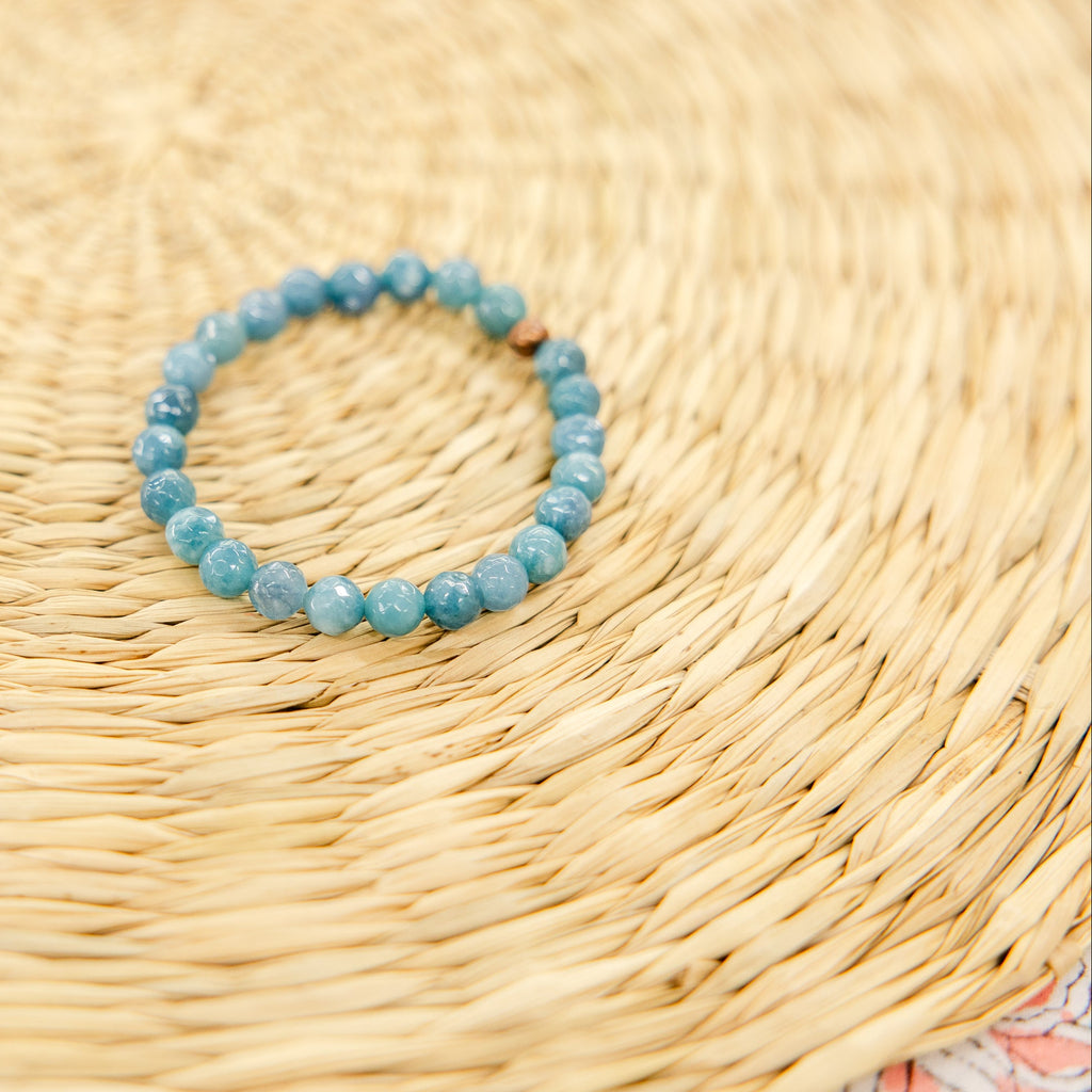 Abundance Bracelet-Aegan Blue