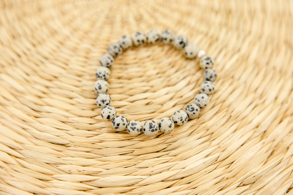 Abundance Bracelet-Dalmatian Jasper