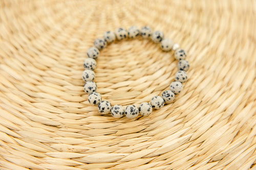 Abundance Bracelet-Dalmatian Jasper