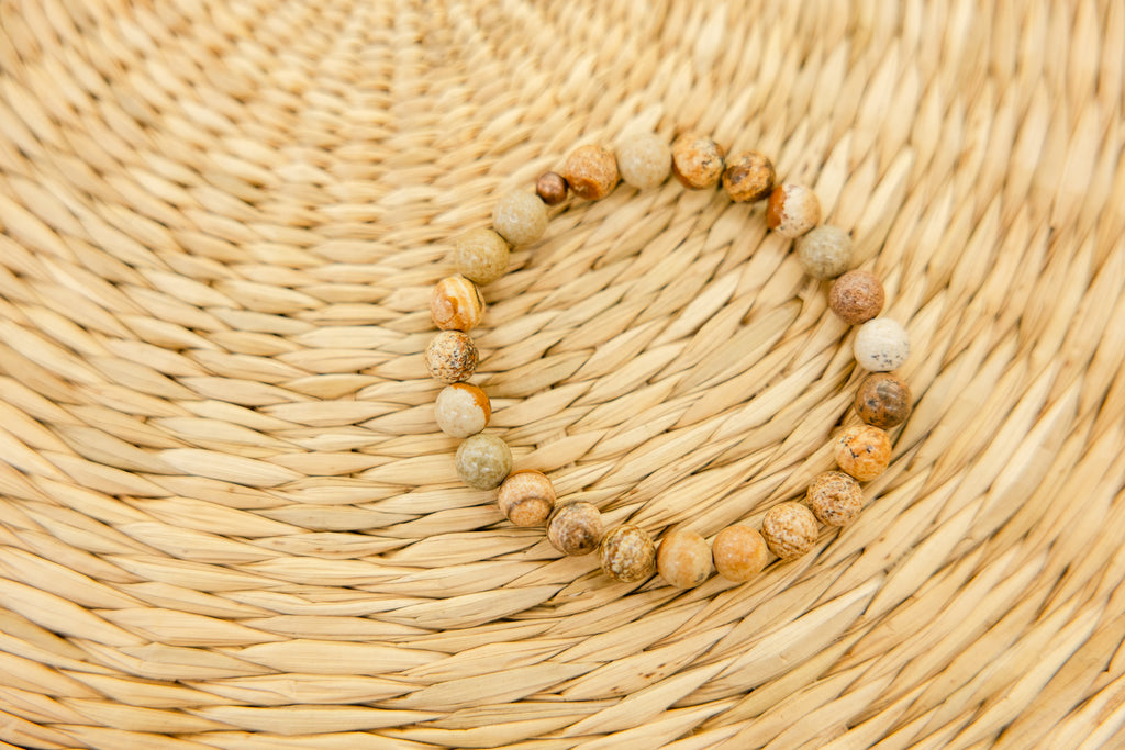 Abundance Bracelet-Picture Jasper