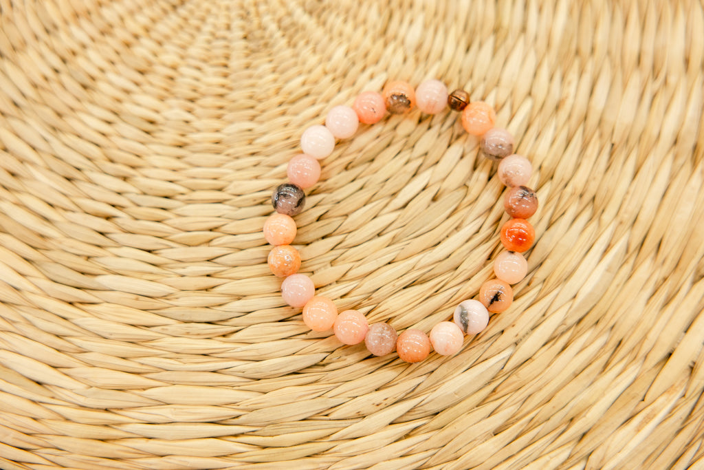 Abundance Bracelet-Shades of Coral