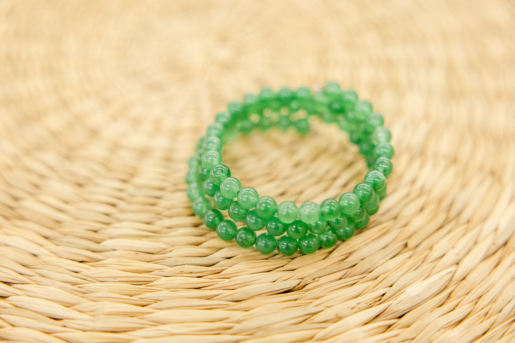 Good Money Bracelet-Kelly Green