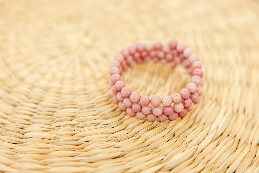 Good Money Bracelet-Dusty Flamingo