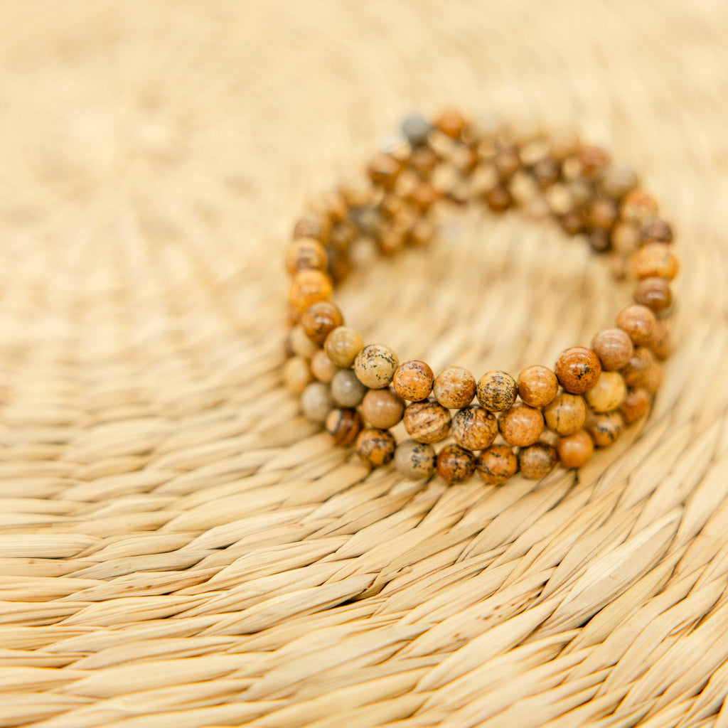 Good Money Bracelet-Picture Jasper